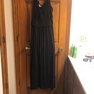 Maurices Black maxi dress
